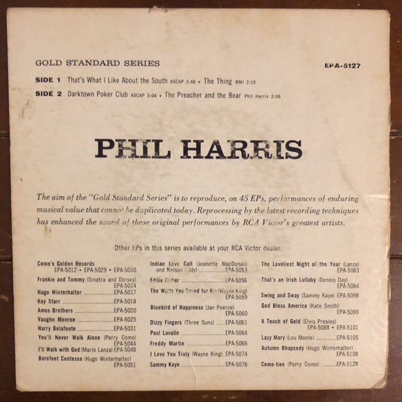 Phil Harris Vinyl 45 Record '59 - Picture 4 of 6